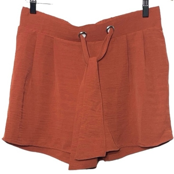 Retrology Rust Colored Draw Shorts size M - Picture 1 of 5